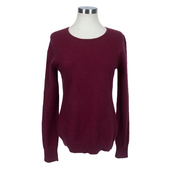 Garnet Hill Sweaters - Garnet Hill Cashmere Crewneck Long Sleeve Sweater